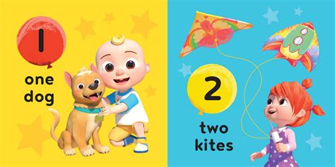 Official Cocomelon 123 : An Easy Introduction To Numbers For Pre-Schoo