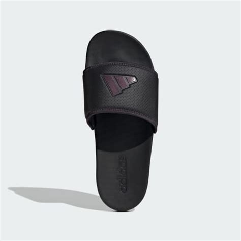 adidas Adilette Comfort Slides - Black | adidas India