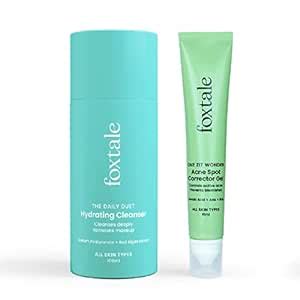 Foxtale Clear Out Breakouts Duo Skin Care Kit | Acne Spot Correct Gel ...