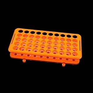 TEST TUBE Rack with Grippers, up to 17mm Tubes, 50-holes (PACK OF 2 ...