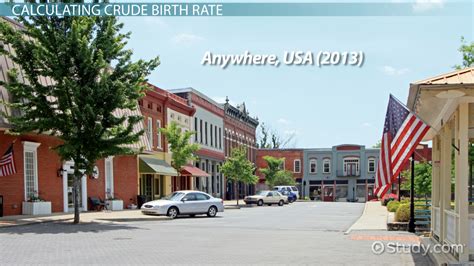Crude Birth Rate | Definition, Calculation & Examples - Lesson | Study.com