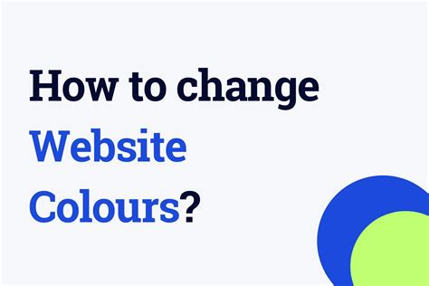 Image result for How to Change Color of Website in HTML