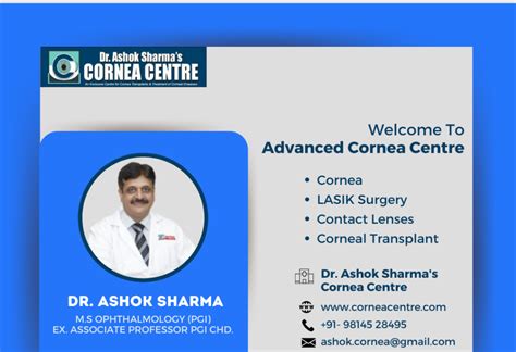 DR. ASHOK SHARMA – Welcome To Modern Cornea Centre
