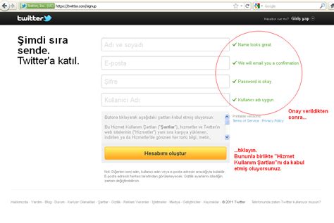 Twitter Hesabı Açmak ve Kullanmak