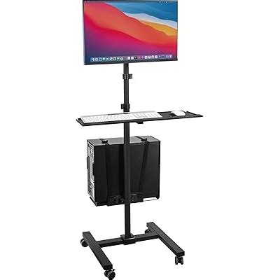 Mount-It! Rolling Computer Cart on Wheels, Mobile India | Ubuy