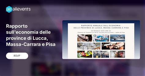 Rapporto sulleconomia delle province di Lucca, Massa-Carrara e Pisa ...