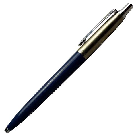Wilson Opaque Dark Blue Body Retractable Pen Model 18997