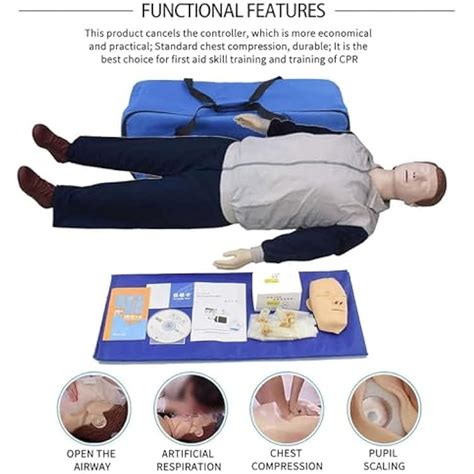 Opaeroo Life Size Full Body Adult CPR Training Manikin, India | Ubuy