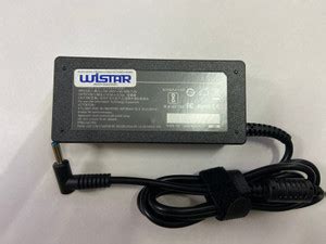 WISTAR 65W 19.5V 3.33A Pin size 4.5mm x 3.0mm compatible For HP 14-D 65 ...