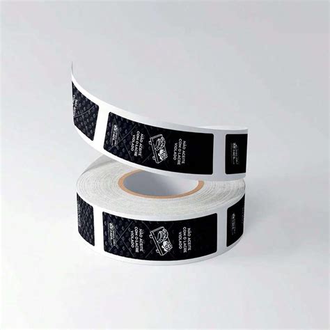 Easy Packaging Adhesive Seal Destructible Label Delivery Bag Snacks ...