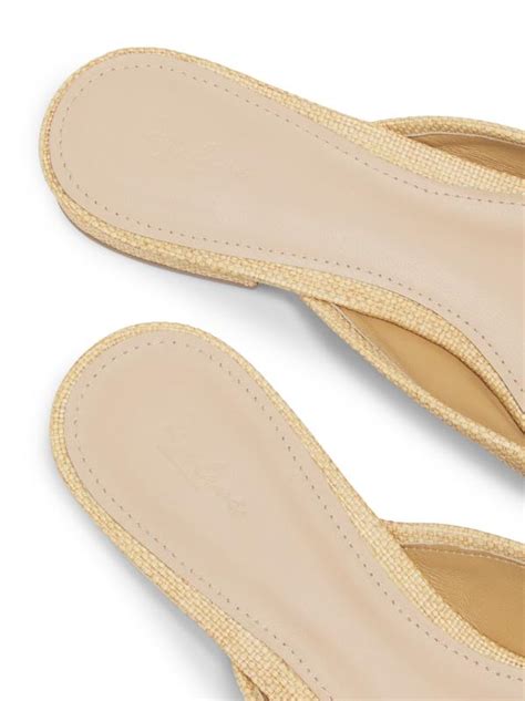 22élevé - リボン装飾ラフィアバレエミュール をオンライン購入 | Saks Fifth Avenue 日本公式サイト