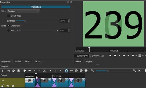Text Transition in Shotcut 的图像结果