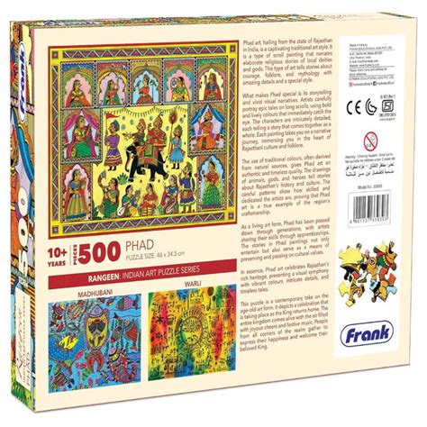 Frank Indian Art Jigsaw Puzzle Series - (500 Pieces) — Toycra