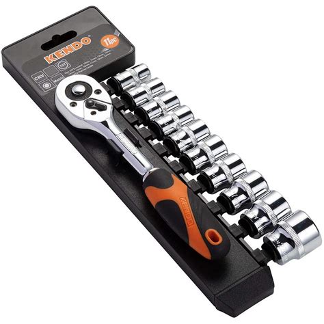 11PCS 1/2" SOCKET SET KENDO (EBR5000121) | ToolsMart1