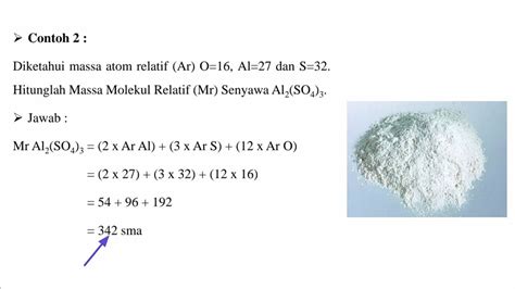 Cara Menghitung Massa Molekul Relatif (Mr) Alumunium Sulfat / Al2(SO4)3 ...