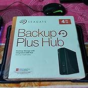 Seagate Backup Plus Hub 4 TB External HDD - USB 3.0 for Windows and Mac ...
