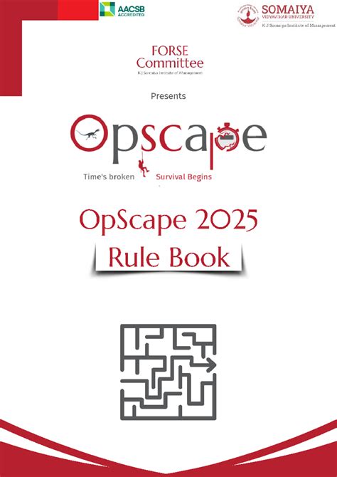 Opscape 2025 Rulebook: Round 2 Mind Matrix Guidelines - Studocu