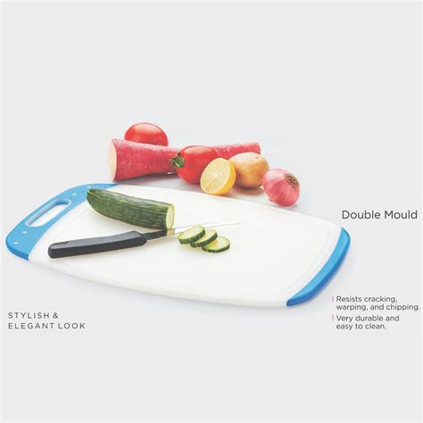 8136A Vegetables and Fruits Cutting Chopping Board Plastic Chopper Cut ...