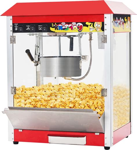 Amazon.com: Gravee Commercial Popcorn Machine, Popcorn Popper Machine ...