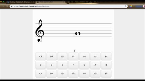 Image result for Musictheory.net Note Identification