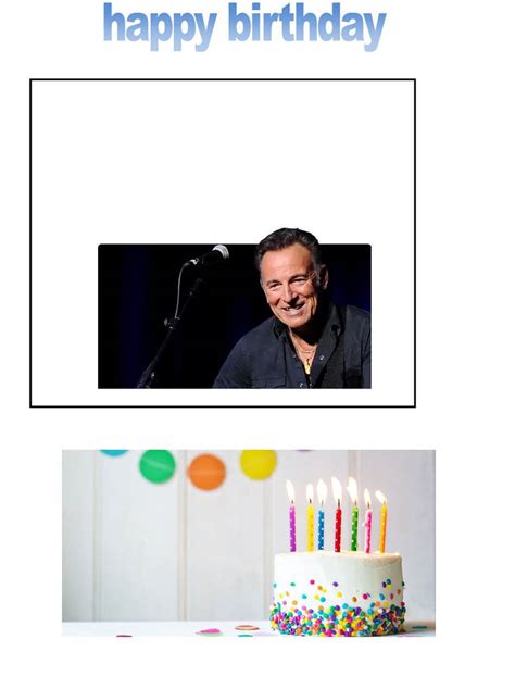 Image result for Happy Birthday Bruce Springsteen