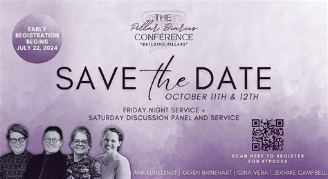 The Pillar Diaries Conference, Kingsport, 11 October to 12 October ...