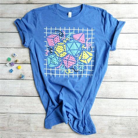 Dungeons and Dragons Retro Shirt, 90s Dice Dnd Shirt, Dnd Gift, Cute D ...