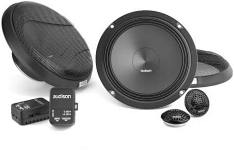 Audison Voce AV K6 2-Way Component Car Speaker Kit, 250W Peak Power, 4 ...