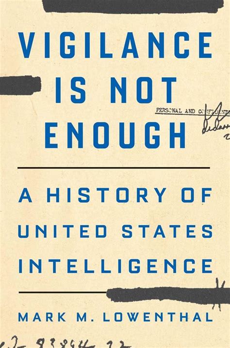 Buy Vigilance Is Not Enough: A History of United States Intelligence ...