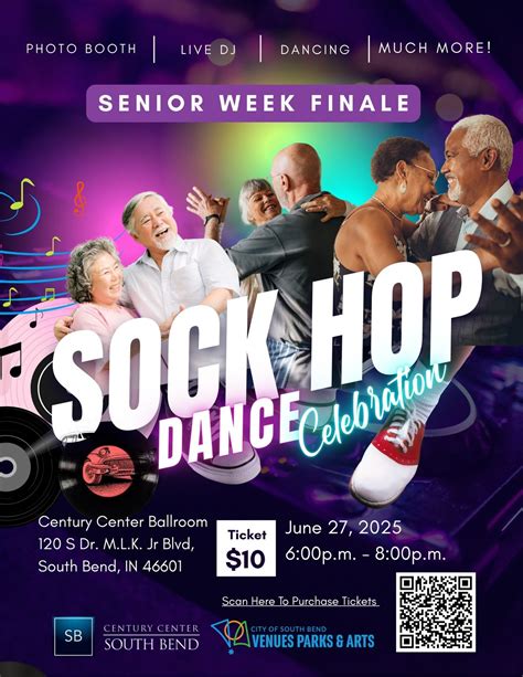 Sock Hop Dance, South Bend Century Center, 27 June 2025
