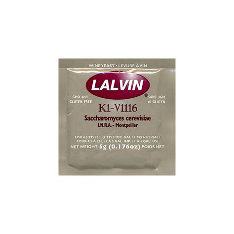 Lalvin K1V-1116 Wine Yeast, 5 grams - 10-Pack by India | Ubuy