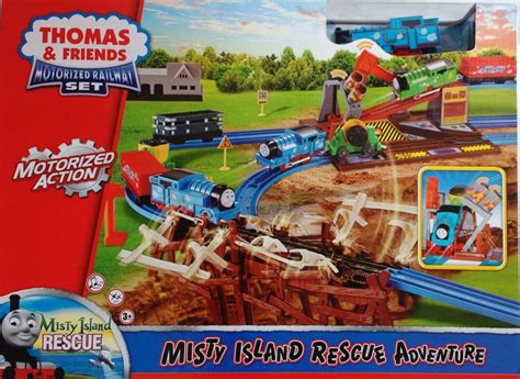 Jaibros Thomas and Friends Motorized Railway Adventure Train Set ...