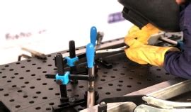 Welcome to Fixto : Modular welding table : Insert Clamp