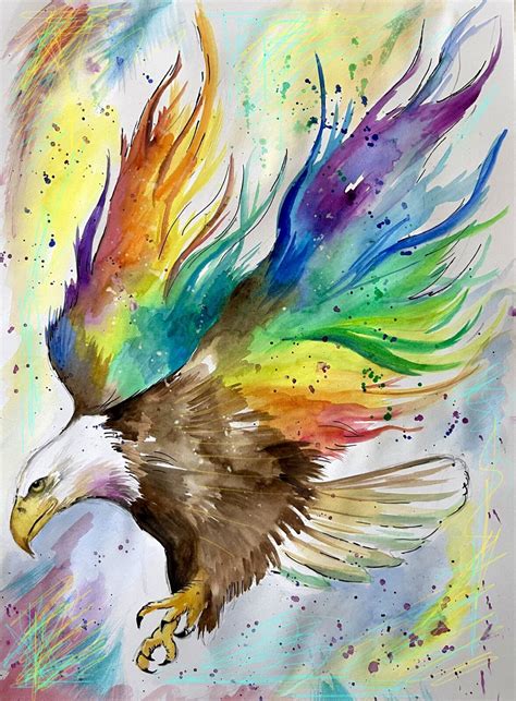 Eagle Painting Abstract