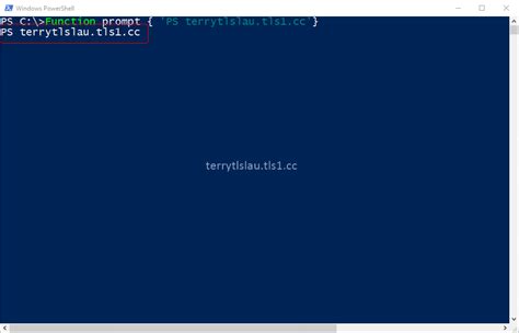 Image result for PowerShell Change Prompt