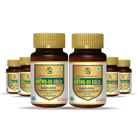 Ortho Ds Gold, 30 Capsules for Each Bottles | Arthralgia Supplement ...