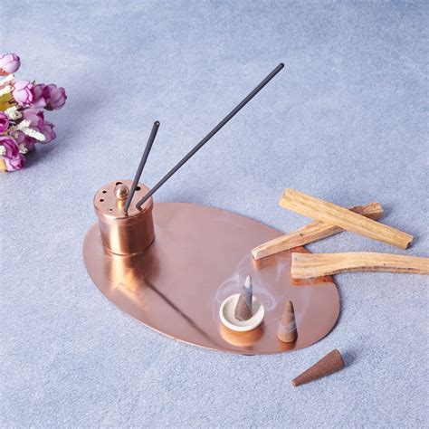 Eye Incense Tray - Rosegold – Folkulture India