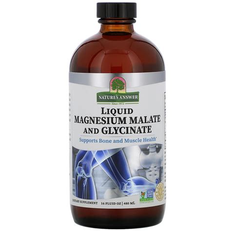 Natures Answer Liquid Magnesium Malate & Glycinate | YourhealthBasket