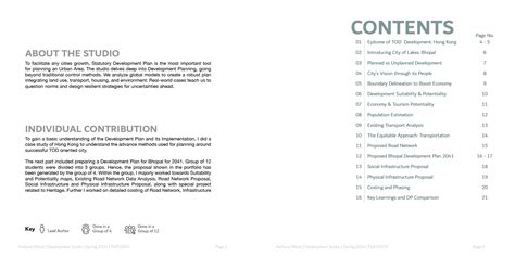 BHOPAL 2041: Towards Compact and Sustainable Growth | CEPT - Portfolio