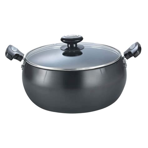 Prestige Hard Anodized Cookware Lifetime Induction Base Sauce Pan, 24Cm ...