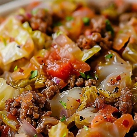 Cabbage and Ground Beef Recipe