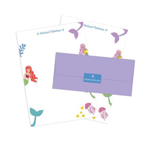 Mermaid Letter Set | Studio PSD