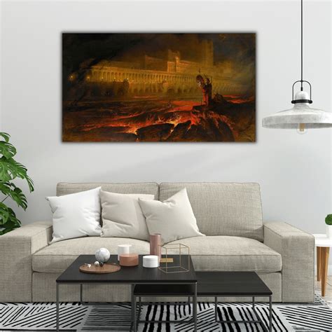 Pandemonium by John Martin John Martin Canvas Print John - Etsy UK