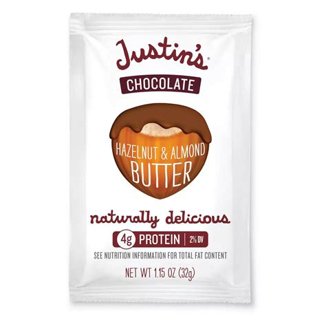 Justin's Chocolate Hazelnut Butter Blend - 1.15oz - Walmart.com