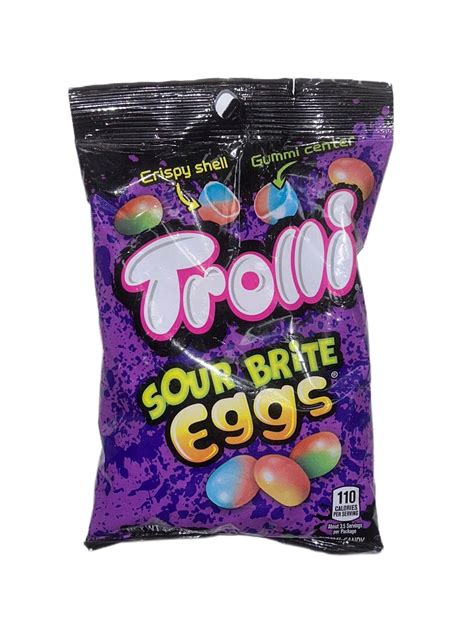 Trolli Sour Brite Eggs Candy Bag