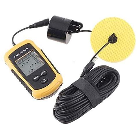 Buy eWINNER Portable Sonar Sensor Fish Fishing Finder Alarm Transducer ...