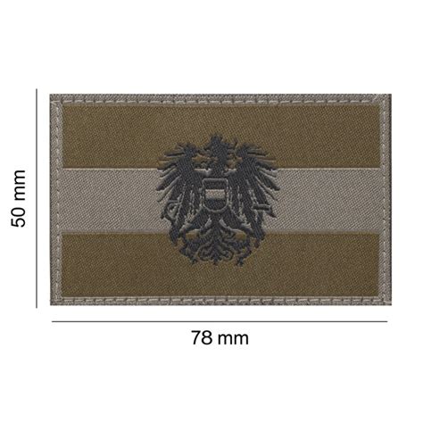 Austria Patch Eagle OD, 6,95
