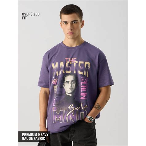 Buy The Souled Store Official Money Heist: Master Mind Berlin Men T ...