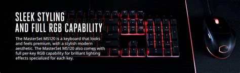 Amazon.in: Buy Cooler Master MasterSet MS120 Gaming Keyboard and Mouse ...