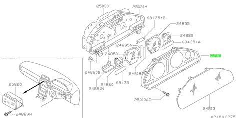 Buy Genuine Nissan 248121L000 (24812-1L000) Housing, Meter Combination ...